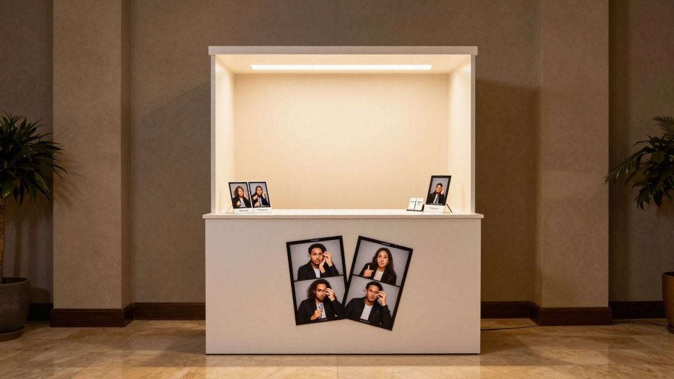 Vente photobooth : Les tendances design et technologiques pour 2026.